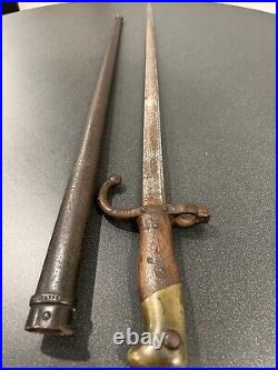 1879 French Sword/ Bayonet/ Scabbard Matching Numbers S#14563