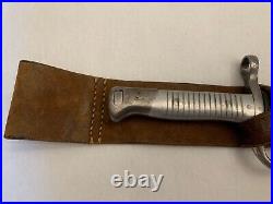 1891 Modelo Argentino Weyersberg Kirschbaum Solingen Bayonet & Scabbard #a7560