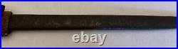 1891 Modelo Argentino Weyersberg Kirschbaum Solingen Bayonet & Scabbard #a7560