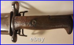 1908 Springfield Armory Long Bayonet & Matching Scabbard