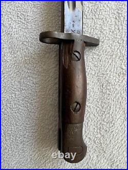 1921 Lithgow Australian P1907 Bayonet withScabbard. Early Insp. Marks MUST SEE
