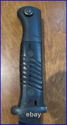 1937 Carl Eickhorn 15 Bayonet 9351h 112 Scabbard S/2440 Leather Frog WWII M98