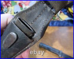 1937 Carl Eickhorn 15 Bayonet 9351h 112 Scabbard S/2440 Leather Frog WWII M98