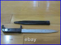 1958 Polish Type I Knife BAYONET & SCABBARD! MINT & COOL! Factory 11 Marked