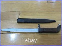1958 Polish Type I Knife BAYONET & SCABBARD! MINT & COOL! Factory 11 Marked