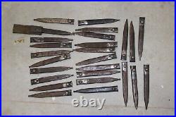 26 Turkish Mauser Bayonet Scabbards/Sheaths in FAIR condition #U1