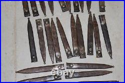 26 Turkish Mauser Bayonet Scabbards/Sheaths in FAIR condition #U1