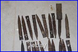 26 Turkish Mauser Bayonet Scabbards/Sheaths in FAIR condition #U1