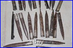 26 Turkish Mauser Bayonet Scabbards/Sheaths in FAIR condition #U1