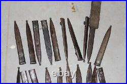 26 Turkish Mauser Bayonet Scabbards/Sheaths in FAIR condition #U1