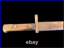 Antique 1895 Mauser Bayonet with Scabbard