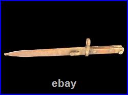 Antique 1895 Mauser Bayonet with Scabbard