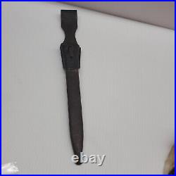 Antique Bayonet Sheath Scabbard & Leather Holder W. H. Wilkinson Springfield MA