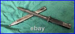 Antique German K98 Bayonet With Scabbard