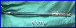 Antique German S 98 WWI Bayonet With Scabbard Matching #'s 22984