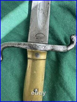 Antique German WWI M 1871 Bayonet With Scabbard