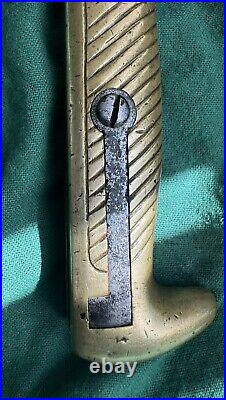 Antique German WWI M 1871 Bayonet With Scabbard