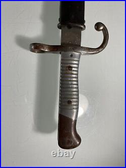 Argentine Bayonet 1891 Weyersberg Kirschbaum Solingen & Matching Scabbard