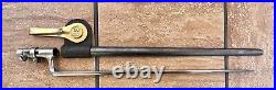 Bayonet For Hotchkiss M1883 And Winchester M1894 With scabbard And Frog