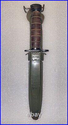 Bayonet With Scabbard Japanese Made Korean War Era