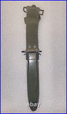 Bayonet With Scabbard Japanese Made Korean War Era