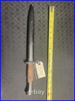 Belgian m. 1949, FN Export Bayonet & Scabbard