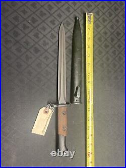 Belgian m. 1949, FN Export Bayonet & Scabbard