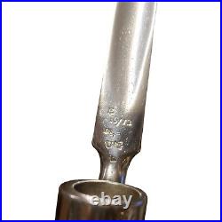 British Army Pattern 1876 Ceremonial Chrome Bayonet & No Scabbard