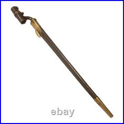 British Army Pattern 1876 Henry Martini Socket Bayonet & Scabbard