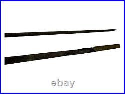 British Pattern 1887 Mk IV Bayonet For Martini Henry Rifle Scabbard & Frog