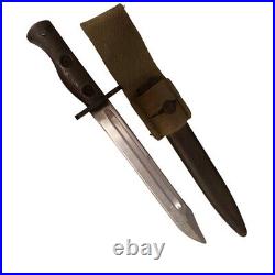 Canadian Armed Forces C1A1 FAL Bayonet With Frog & Scabbard