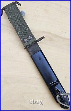 Carl Eickhorn KCB-70 Bayonet With Squirrel Making And Scabbard