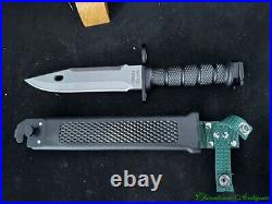 Chinese 95 Type Camping Short Sword Steel Blade Sharp with Scabbard New #1692