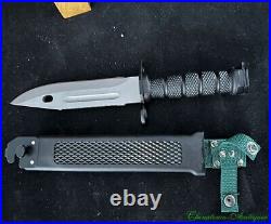 Chinese 95 Type Camping Short Sword Steel Blade Sharp with Scabbard New #1692