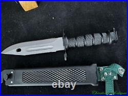 Chinese 95 Type Camping Short Sword Steel Blade Sharp with Scabbard New #1692