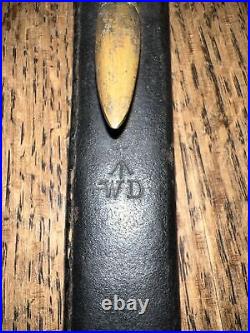 Confederate Enfield Civil War Bayonet With Scabbard special Markings