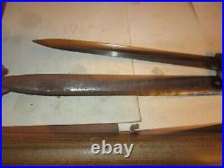 Czech Csz V Ww1 Ww2 Mauser Bayonet / Scabbard