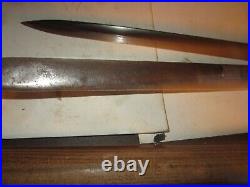 Czech Csz V Ww1 Ww2 Mauser Bayonet / Scabbard