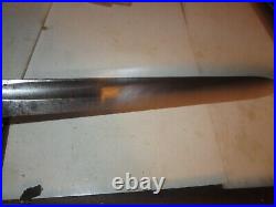 Czech Csz V Ww1 Ww2 Mauser Bayonet / Scabbard