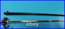 Early French Model 1886 Lebel Rifle Bayonet Scabbard Hooked Quillon 1st Variant