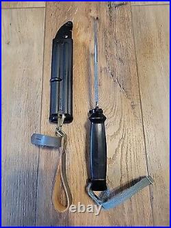 East German Bayonet With Scabbard & Leather Frog New Unissued