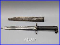 Ej Ab Swedish Mauser Bayonet 160 Metal Scabbard 182 Anchor Crown (ec3031006)