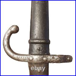 French Armed Forces M1874 Bayonet & Scabbard