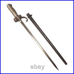 French Armed Forces M1886 Rosalie Lebel 33.5cm Bayonet & Scabbard