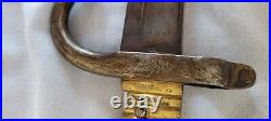 French Model 1861 Chassepot Yataghan Bayonet Sword