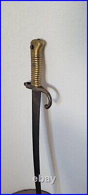 French Model 1861 Chassepot Yataghan Bayonet Sword