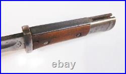 German WWI Bayonet SG84/98nA Herder/Velbert With17 no Scabbard #265