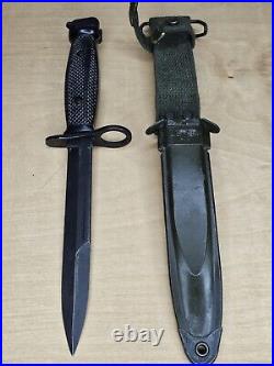 Imperial US M7 Military Fixed Blade Knife Bayonet USM8A1 Scabbard