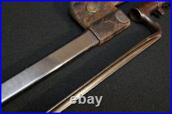 Indian Wars US Army M1873 Trapdoor. 45-70 Springfield Bayonet & Scabbard U. S