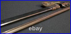 Indian Wars US Army M1873 Trapdoor. 45-70 Springfield Bayonet & Scabbard U. S